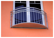 Französischer Balkon - verzinkte Ausführung